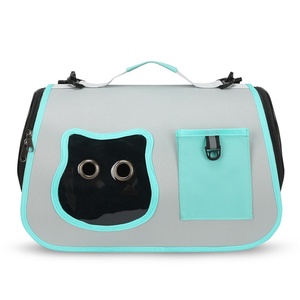 Bolsa de Transporte para Perros y Gatos OEM, Portátil, Transpirable, de Oxford, Gran Capacidad, para Viajes, Bandolera - Product Image 1