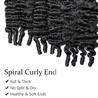 Extensions de cheveux humains bouclés birmans, cuticules alignées, double trame, boucles rebondissantes, vente en gros