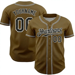 Camiseta de Equipo con Diseño Personalizado, Costuras Reforzadas, Bordado con Logotipo Personalizado, Malla Elegante, Béisbol, Sóftbol, Tallas Grandes, Secado Rápido - Product Image 1