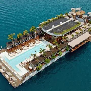 Maison flottante personnalisable, hôtel flottant de luxe, villa flottante haut de gamme, plateforme flottante, bateau, yacht de luxe - Product Image 2