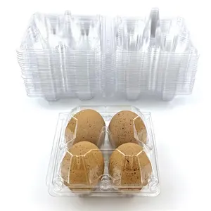 4蛋盒制造商蛋盒塑料准备装运塑料鸡蛋托盘