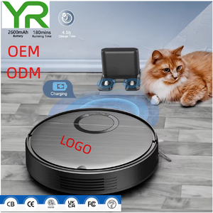 <span class=keywords><strong>Robot</strong></span> <span class=keywords><strong>aspirateur</strong></span> laveur intelligent sans fil à auto-nettoyage, personnalisable en usine - Product Image 1