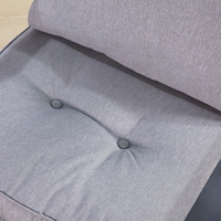 Ensemble de chaises pivotantes d'extérieur en usine Foshan Design moderne cadre en aluminium coussin imperméable durable chaise de jardin imprimée en couleur