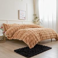 Tapis en fourrure de lapin, taille personnalisée, OEM, dos antidérapant, doux, pour chambre à coucher, salon