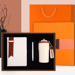 Offre Spéciale – Coffret Cadeau d'Anniversaire d'Entreprise Haut de Gamme pour Noël – Carnet d'Affaires Personnalisé en PVC Imprimé Letterpress Fait Main – 100 Feuilles - Product Image 3