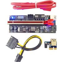 Ver011 Pro Pcie Riser Card PCI-E X16 Riser Carte graphique GPU Composants électroniques Modèles 009s 010s 009 Plus Ver011 Pro Plus
