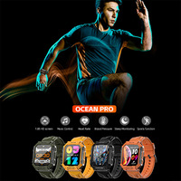 Reloj Inteligente Eraysun de Moda para Android IOS, Dispositivos Portátiles, Resistente al Agua, Pantalla Táctil Completa, Monitor de Actividad Física, Reloj Inteligente para Hombre