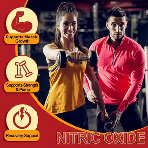Nitric Oxide Booster Supplement Formula Men's <b>Pills</b> Natural Male Enhancement Capsules Energy Stamina for Adults - Product Image 4