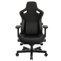 Luxueux personnalisé Vente en gros Chaise Silla en mousse moulée dense Re Gamer AndaSeat Kaiser 3 Chaise de jeu de qualité supérieure noire pour adultes