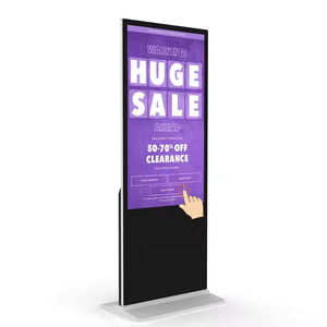 Pantalla táctil Android Pantalla publicitaria Pie de pie vertical LCD digital para centros comerciales - Product Image 4