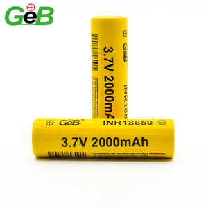 מחיר 18650 נפח recharli על 5c 3.7v 2000 תחתון עליון 18650 סוללת ליתיום עבור עיסוי - Product Image 3