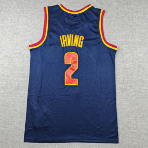 Nouveaux styles et ventes populaires 2025 Maillot de basket-ball pour hommes brodé et cousu rouge et bleu # Maillot des Cavaliers de <span class=keywords><strong>Donovan</strong></span> <span class=keywords><strong>Mitchell</strong></span> n°45 - Product Image 5