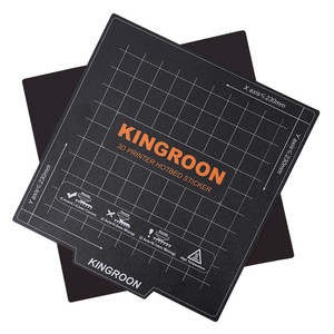 Adhesivo para Plataforma Caliente de Impresora 3D Kingroon, 250x250mm, Base Magnética Flexible para Adhesión de la Superficie de Impresión - Product Image 2
