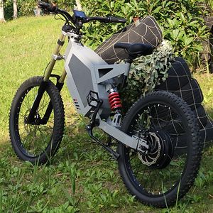 Bicicleta Eléctrica de Montaña de Alta Gama con Motor de Alto Rendimiento SS60 de 5000 W, Freno Hidráulico, Una Velocidad, 26 Pulgadas, 72 V, 35 Ah - Product Image 4