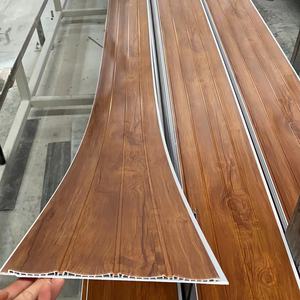 Пластиковый ламинированный деревянный цвет 25 см доска Madera Techo De ПВХ потолочная панель - Product Image 4