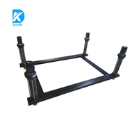 Simulateur de mouvement de robot industriel KD, électrique, robuste, 3/6 DOF, moteur 1 kW 220V, boîte de vitesses, garantie 1 an, 350 kg