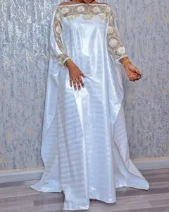 Robe longue africaine pour femmes, grande taille, Boubou, vêtements nigérians, Ankara, Dashiki, Kaftan brodé, Djellaba