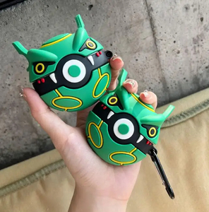 Poke Ball For Airpods Pro 2 Case, bonito 3D Cartoon Anime Case For Airpods Pro Case, capa de fone de ouvido de silicone macio para meninos/crianças - Product Image 5