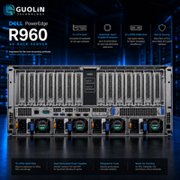 Serveur d'entreprise Dell PowerEdge R960 4U 4-sockets Intel Xeon Scalable 16 To DDR5 NVMe, neuf et original, en stock pour la vente en gros