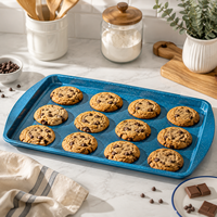 Ensemble de moules à biscuits XINZE résistants à la chaleur, antidérapants, avec bords renforcés de 0,6 mm, pour la cuisine des restaurants et les fours