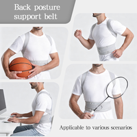 Ceinture de Soutien Dorsal Ajustable en Maille Respirante pour la Correction de la Posture – Vente en Gros Usine pour le Sport et le Quotidien