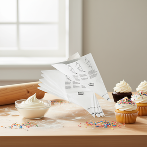 ถุงบีบเคเซอร์แบบใช้แล้วทิ้ง 6 แพ็ค สำหรับตกแต่งขนม - Product Image 3