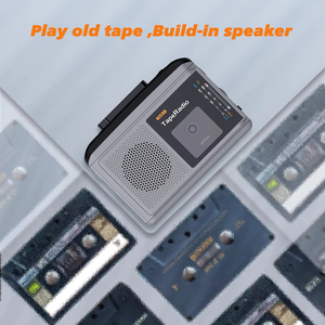 Reproductor de casetes retro de fábrica, radio AM/FM, grabadora, reverso automático, reproductor de MP3 con USB y TF para el hogar, estudio, viajes y audio. - Product Image 6