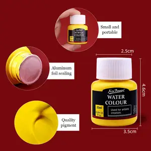 Xin Bowen 25ml 12 Colors Artist Paint New Design Acrylic Colour Bottle Packing High Quality Acrylic Paint For Art Painting