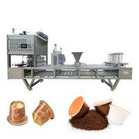 Machine de remplissage et de scellage de capsules de café LG-GF302Nespresso Machine de remplissage automatique de capsules de poudre Machine de fabrication de capsules de café