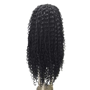 Nouveautés Vente en Gros Perruque Dreadlocks en Dentelle Synthétique Faux Locs Mambo Twist Sans Colle Pré-épilée Bohème Crochet Tresses en Boîte Dread Lock - Product Image 5