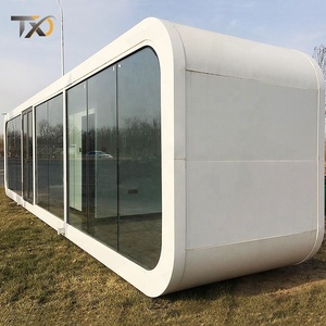 Modified <strong>Shipping</strong> Container Hotel House with Sandwich Panel Steel Structure - Product Image 3