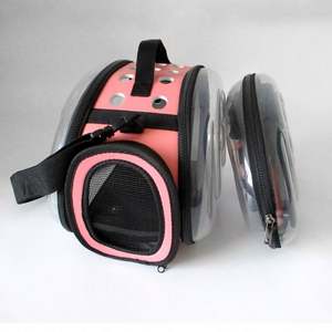 Free Sample Wholesale Dog Cat <b>Pet</b> Travel <b>Carrier</b> Portable Transparent Breathable Outdoor Carry Bag - Product Image 5