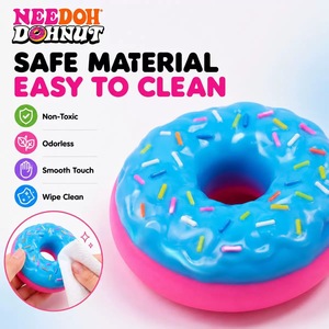 ของเล่นบีบลดความเครียด NeeDoh รูปโดนัทโรยน้ำตาล ยอดฮิตขายดี - Product Image 2
