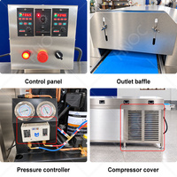 Machine de tempérage et d'enrobage linéaire automatique pour chocolat HNOC - Prix de la ligne d'enrobage de chocolat