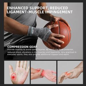 VBOSi 6087 leggero <span class=keywords><strong>e</strong></span> comodo supporto sportivo da polso senza dita per uso quotidiano per allenamento pesante - Product Image 3