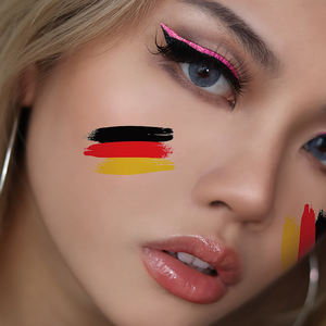 Tatuaje Temporal de Fútbol con Color Personalizado, Tatuaje Deportivo de la Bandera de Sudáfrica, Tatuaje Facial, Pegatinas Corporales Falsas, Pegatinas de <span class=keywords><strong>Tatuajes</strong></span> Deportivos - Product Image 6