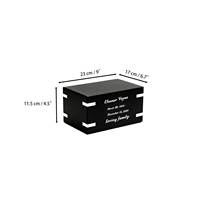 Urne funéraire noire mate gravable pour cendres, cercueil métallique personnalisé haut de gamme pour maison funéraire, boîte commémorative pour cimetière