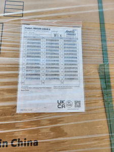 <span class=keywords><strong>Jinko</strong></span> All Black <span class=keywords><strong>420</strong></span> 425 430 435 440 Watt Neo Módulo fotovoltaico tipo N de tigre Panel solar <span class=keywords><strong>Jinko</strong></span> - Product Image 6