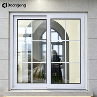 Finestra Scorrevole in PVC Serie 80 a Doppio Vetro, Resistente agli Urti e alle Tempeste, per Zone Costiere, con Alta Resistenza al Vento