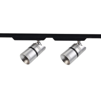 Vente chaude Monté En Surface Linéaire Magnétique Piste Lumière Spots Rail Système LED Magnétique Pistes Lumière Ultra Mince Magnétique Piste Lumière