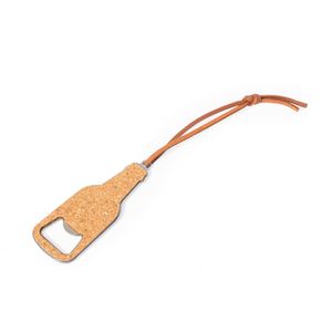 Wholesale Oem Logo Metal Premium Keyring Opener Shape a Bottle Made of Cork for <b>Drink</b> <b>Bar</b> Accessories Giveaways - Product Image 3