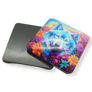 Aimants ronds en verre personnalisés de 25 mm et 30 mm pour réfrigérateur - Product Image 1