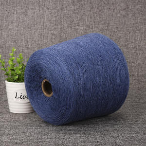 מכירה ישירה מהמפעל של חוטי טקסטיל איכותיים, כולל חוט כותנה ממוחזר בצבע כחול, חוט מסורק וחוט צמר - Product Image 4
