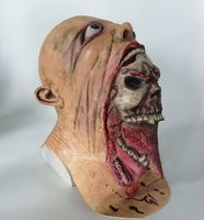 Masques de fête d'Halloween DAMAI Biochemical Charlie Horror Latex Corpse Eating Ball Show Props Trick Head Cover