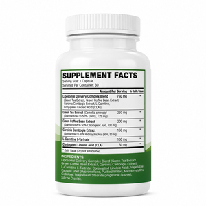 Healthcare Beauty Weight Loss Liposomal Capsules Certified Low-Fat Dietary Supplement for Adults with 2 Year Shelf Life - Product Image 4