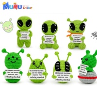 Poupée Amigurumi Jésus Bébé au Crochet Faite Main avec Carte Positive – Soutien Émotionnel, Cadeau Spirituel Chrétien, Religieux Catholique