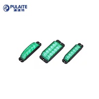 LED brillante pequeño perímetro luz advertencia y señalización tráfico ambulancia tráfico patrulla EMS seguridad flash luces estroboscópicas
