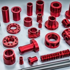 Chuyên nghiệp CNC biến phay các bộ phận gia công kim loại phi tiêu chuẩn Titan Anodized màu các bộ phận nhôm - Product Image 1