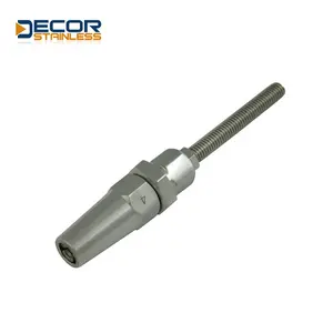 Tools and hardware suppliers turnbuckle swageless terminal factory supply common Heavy tensile stainless /carbon steel