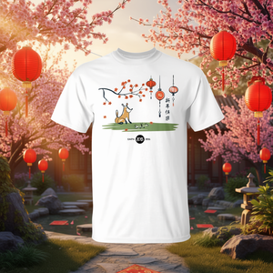 Camiseta con diseño del zodiaco chino Earth Dog, diseño del Año Nuevo Lunar 2018, unisex para adultos, cuello redondo, manga corta, impresión digital - Product Image 3